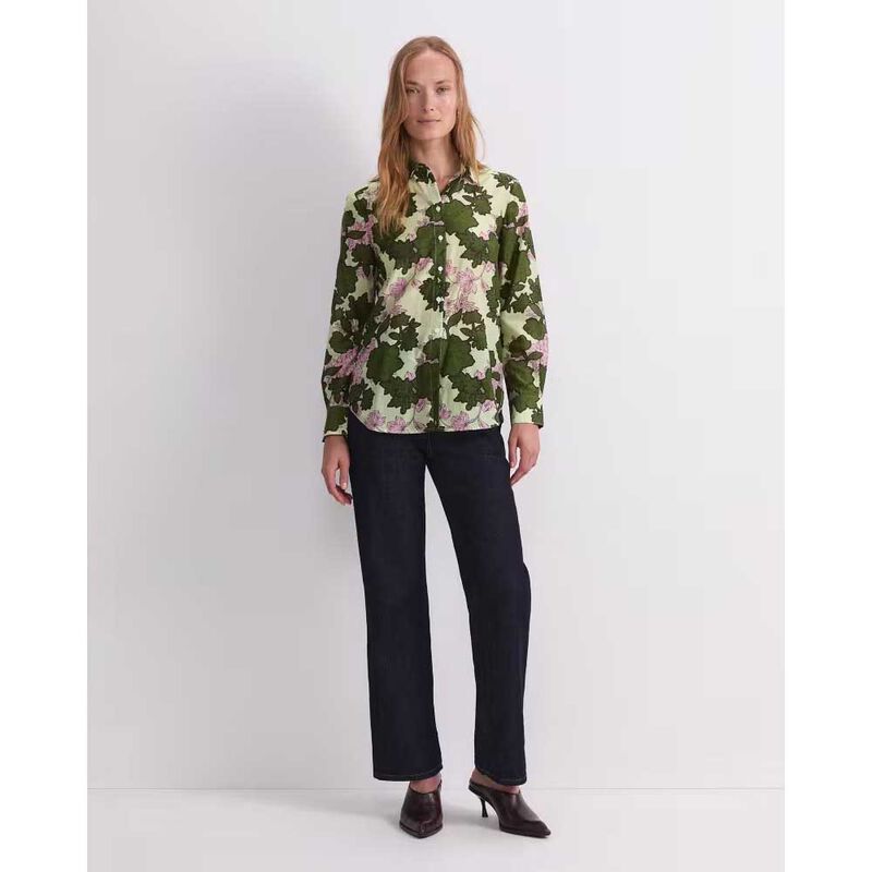 Sportscraft Fleur Cotton Silk Shirt image number 3